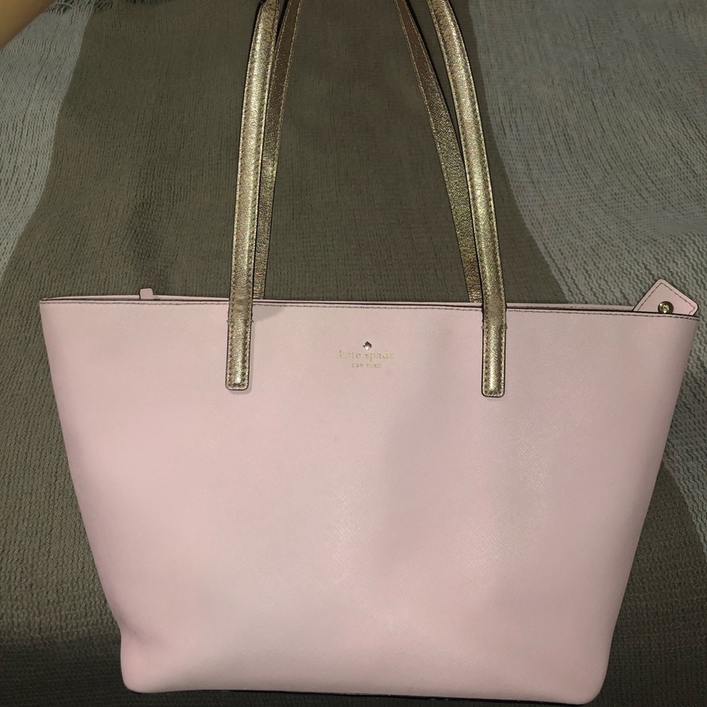 Bubblegum pink Kate spade bag